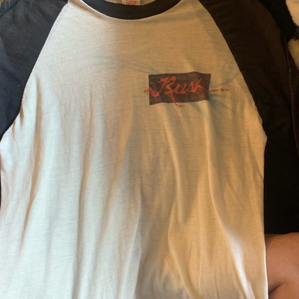 Vintage rush concert shirt